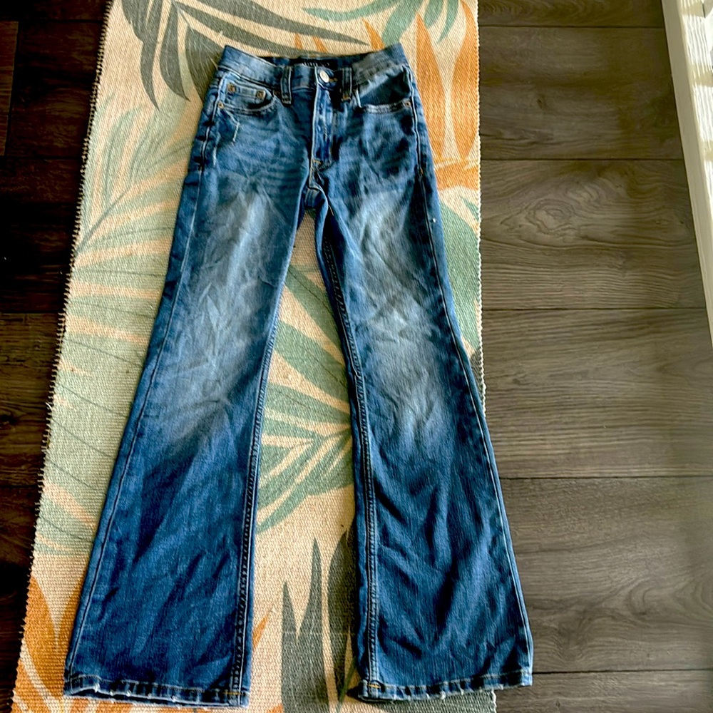 Aeropostale blue jeans sz 000 High Rise Flare 👖👖👖
